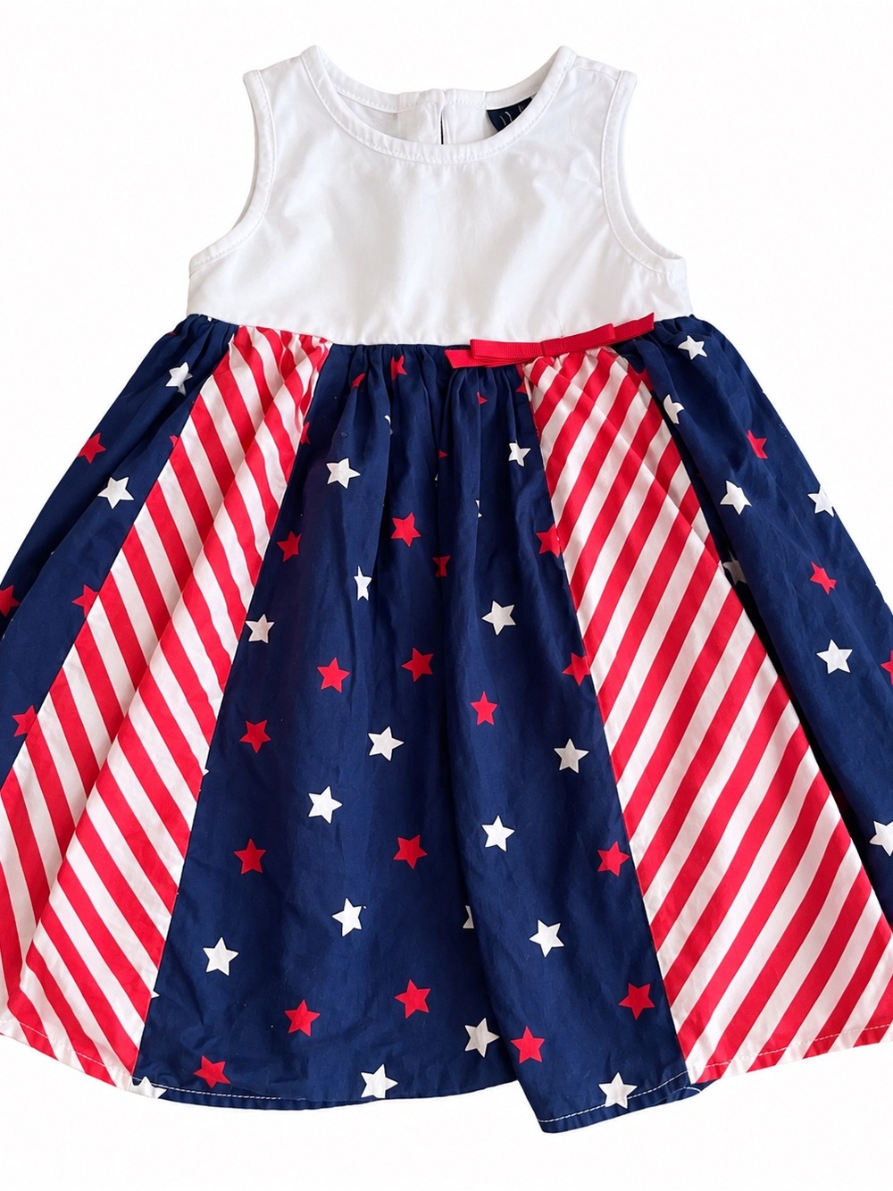 Girls Cynthia Rowley Patriotic Dress 2T Sleeveless